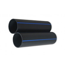 Труба ПНД ТУ для прокладки кабеля тип СЛ  (SDR26), Д 110 * 4,2 техническая с синей полосой, (L12)