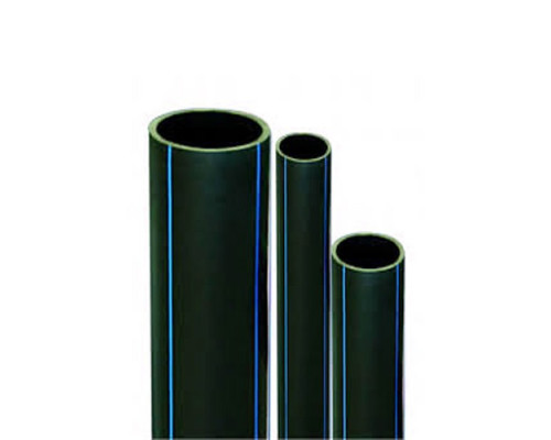 Труба ПНД ТУ для прокладки кабеля тип  Т  (SDR11), Д 63 * 5,8 техническая с синей полосой, (L100)