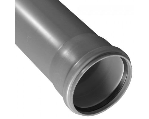 Труба НПВХ (PVC) серый Дн 110х2.2 L 0,5м