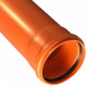 Труба НПВХ (PVC) рыжий (коричневый) Дн 400х9.8 L 1,2м