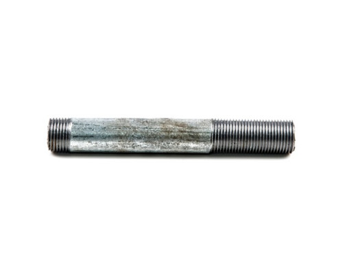Сгон стальной оцинкованный Ду 25 L=130мм без комплекта из труб по ГОСТ 3262-75