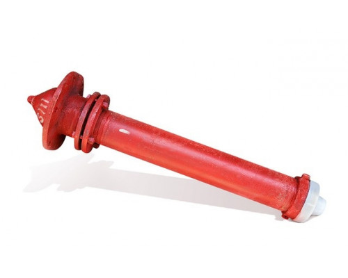 Гидрант пожарный стальной Ру10 L=1000мм ГОСТ Р 53961-2010 красный